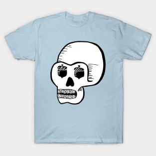 Bistro Vonish Skull - outlined T-Shirt